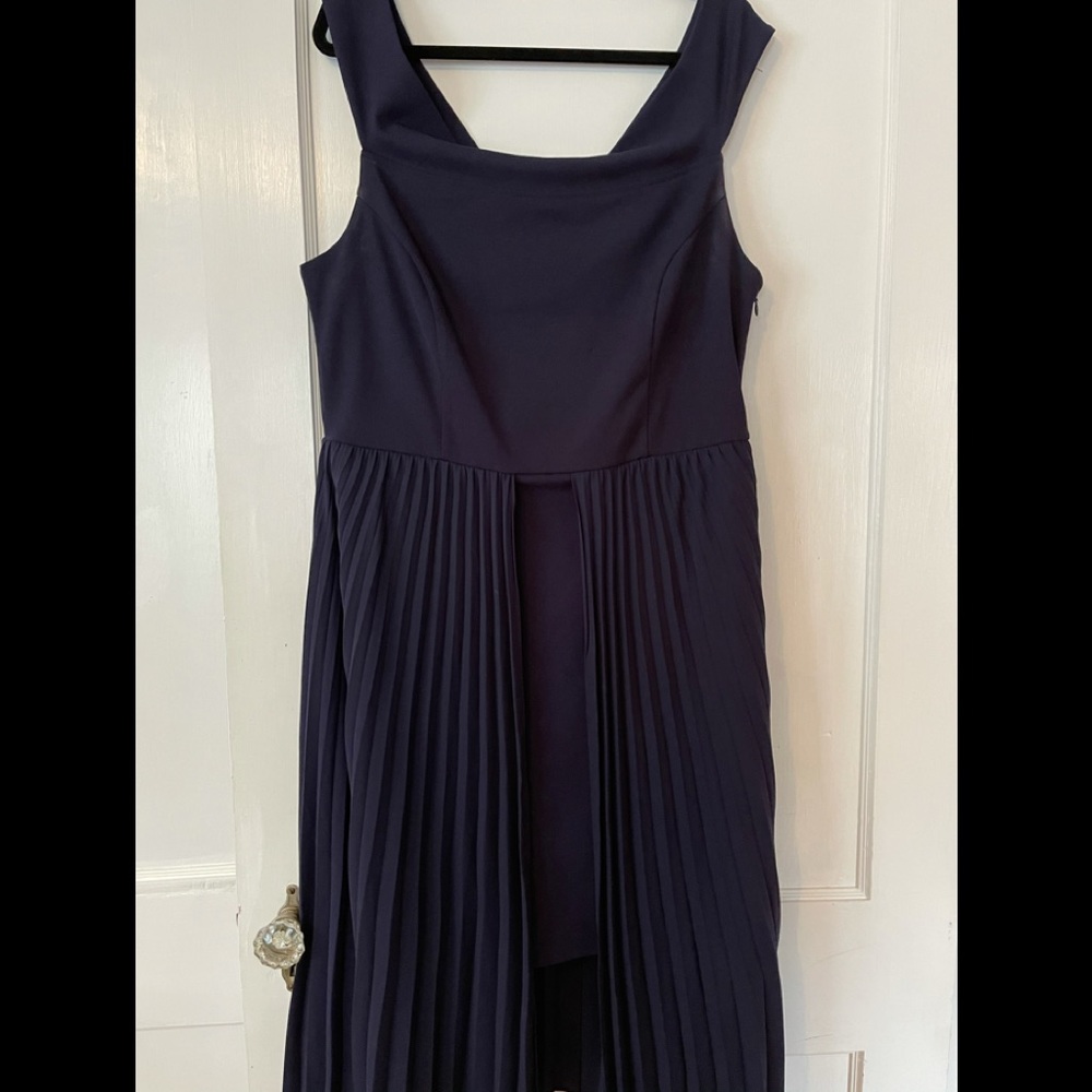 Navy blue dress
